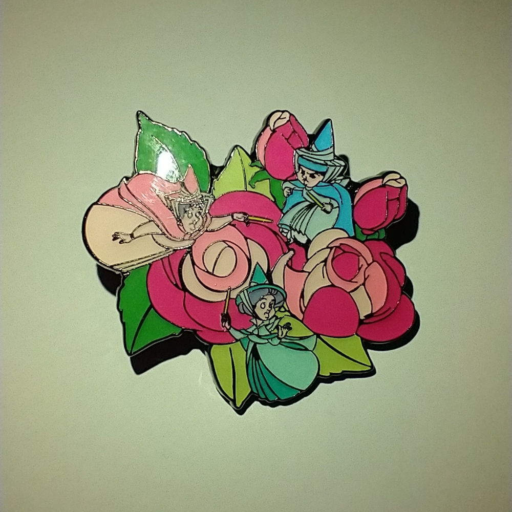 Disney Loungefly Trading Pin Floral Mystery pin